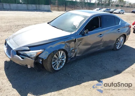 2021 Infiniti Q50 Luxe Awd from USA, damaged, VIN JN1EV7BR5MM751785